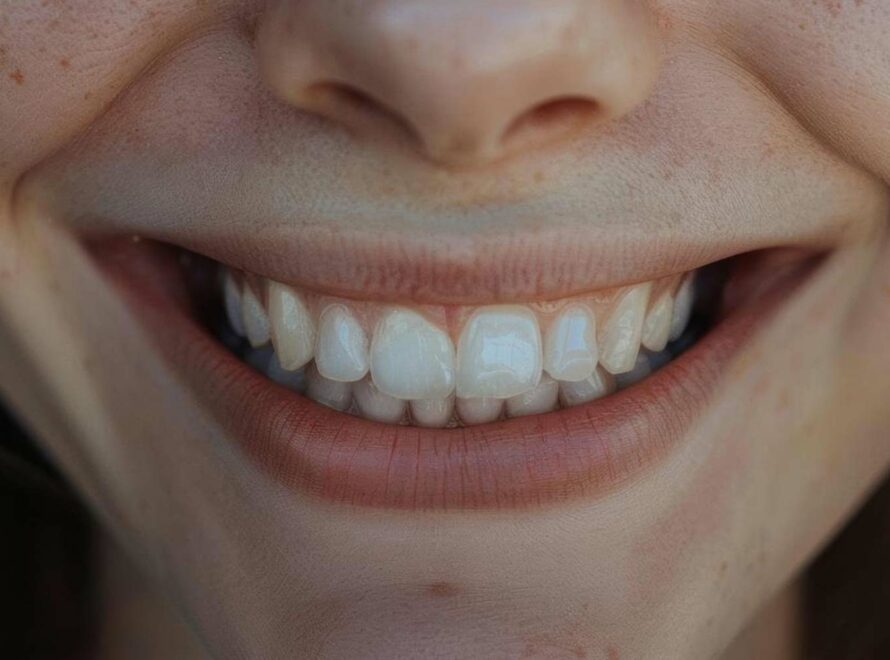 macchie bianche denti